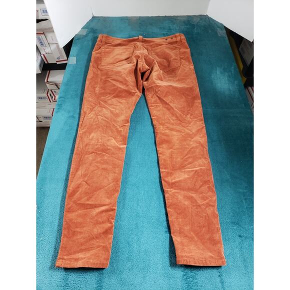 CAbi Jeans Size 6 Womens Brown Stretch Pants Corduroy Ladies Mid Rise Skinny - Picture 11 of 12